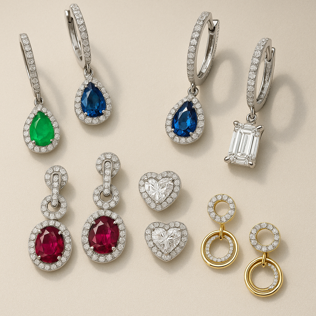 Earrings_at_IGNITE_GEMS_Diamond_Ruby_Sapphire_Emerald_Pearl_Gemstone_Gold_Silver